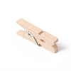 Natural Wooden Craft Pegs Clips WOOD-E010-02E-2