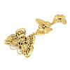 Alloy Rhinestone Lapel Pin Brooches JEWB-B042-03C-2