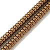 Electroplated Synthetic Non-magnetic Hematite Beads Strands G-K361-A05-02-1