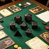Natural Wood Polyhedral Dice Set WOOD-A027-01C-4