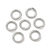 Tarnish Resistant 304 Stainless Steel Open Jump Rings STAS-R065-43-1