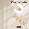 100Pcs Wood Craft Sticks DIY-OC0015-05A-2