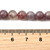 Natural Purple Red Tourmaline  Beads Strands G-N327-02A-01-6