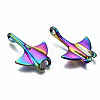 Rainbow Color Alloy Pendants PALLOY-S180-009-RS-2
