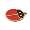 304 Stainless Steel Enamel Charms STAS-K312-07A-G-2