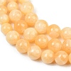 Natural Yellow Jade Graduated Beads Strands GG-CBA2AE1-A02-3