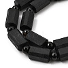 Natural Black Tourmaline Beeds Strands GG-CBA2D5B-A01-8x12mm-4
