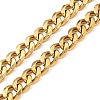 Vacuum Plating 201 Stainless Steel Curb Chain Necklaces NJEW-Q336-11A-G-3