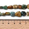 Natural HuBei Turquoise Beads Strands G-B161-B09-5