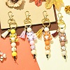 Silicone Pendant Decorations HJEW-YW00451-03-5