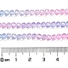 Transparent Painted Glass Beads Strands X-DGLA-A034-T3mm-A08-3