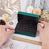 Rectangle PU Leather Ring Organizer Boxes CON-WH0089-240C-3