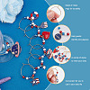 24Pcs 24 Style Independence Day Theme Alloy Enamel Wine Glass Charms AJEW-BC0003-94-4