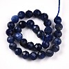 Natural Sodalite Beads Strands G-S345-6mm-26-3