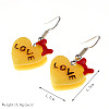 Food Theme Resin Dangle Earrings FS-WGC167F-22-1