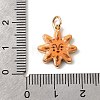 Printed Brass Pendants LS-KK-H253-01A-G-3