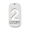 304 Stainless Steel Pendants STAS-D200-02C-P-1