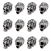 12Pcs 304 Stainless Steel European Beads STAS-HS0001-06-1