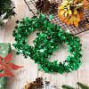 PVC Sparkly Star Metallic Garland with Iron Wire AJEW-TAC0034-08A-16