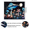 Black Light Aesthetic Mushroom Wall Tapestry JX152A-2