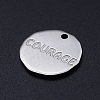 Non-Tarnish 201 Stainless Steel Pendants STAS-S105-T738-2