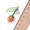 Acrylic and Handmade Lampwork Beads Pendants PALLOY-MZ01294-01-4