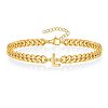Letter 304 Stainless Steel Link Bracelets FS-WG7830E-11-1