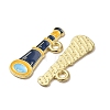 Ocean Alloy Enamel Pendants ENAM-B041-01G-3