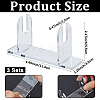 3Bags Acrylicr Fan Storage Holder AJEW-CN0007-52-2