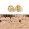 Luminous Transparent Acrylic Beads OACR-P037-01B-M-4
