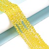 Electroplate Glass Beads Strands EGLA-A034-T2mm-L02-4