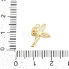 Rack Plating Brass Micro Pave Cubic Zirconia Pendants KK-Q018-09G-3