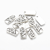 Tibetan Style Alloy Rectangle Pendants LS-TIBEP-Q043-049-RS-1