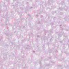 FGB Inside Colours Transparent Glass Seed Beads SEED-T009-01F-2