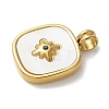 304 Stainless Steel Rhinestone Pendants STAS-G352-23G-2