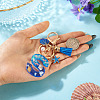Star Resin & Shell Keychains KEYC-TAC00087-01S-5