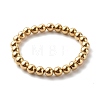 Round Imitation Gemstone & Plating Beads Stretch Bracelet Sets BJEW-JB06409-03-9