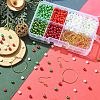 DIY Christmas Theme Earring Making Kit DIY-YW0007-41-5