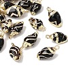 Brass & Natural Shell Pendants SH-CBA27C9-13-1