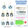 DIY Diamond Painting Keychain Kit PW-WGF7463-01-3