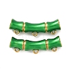 304 Stainless Steel Enamel Curved Bamboo Chandelier Component Links STAS-D263-17A-G-1