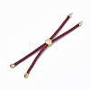 Nylon Twisted Cord Bracelet Making MAK-T003-16G-2