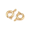 304 Stainless Steel Spring Gate Rings STAS-P437-11G-2