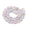 Handmade Lampwork Beads Strands LAMP-Q041-08F-2