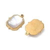 Natural Freshwater Shell Pendants STAS-G397-10G-01-2