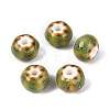 Vintage Handmade Porcelain Beads PORC-Q006-07M-1