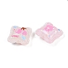Printed Acrylic Beads OACR-D041-02A-2