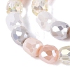 Electroplate Mixed Styles Glass Beads Strands EGLA-N022-13A-A04-3