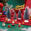 10Pcs 10 Style Christmas Resin Display Decorations DJEW-TA0001-03-4