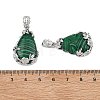 Natural & Synthetic Gemstone Pendants G-P393-P-4